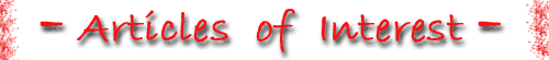 Articles Of Interest'