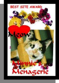 Minnie's Best Site Award